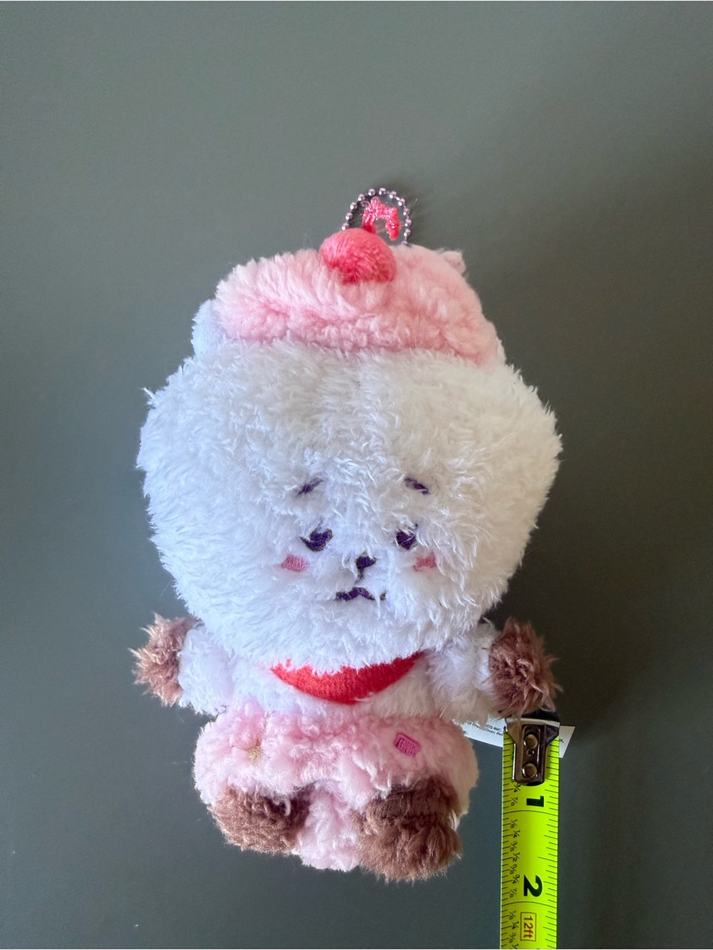 BT21 RJ ON THE CLOUD PLUSH KEYRING